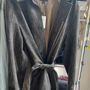 NWT wool trench coat
